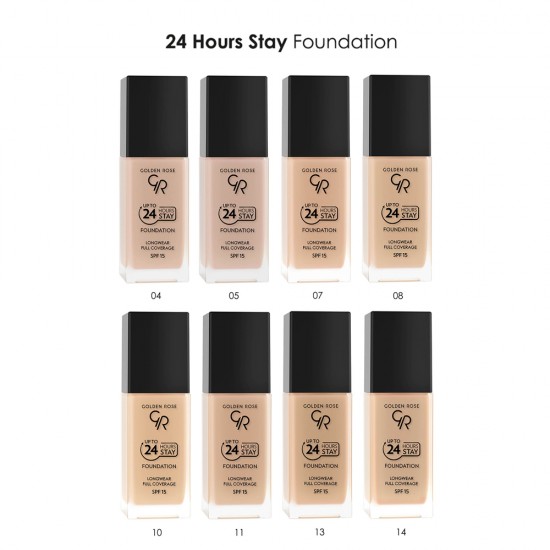 Golden Rose Up To 24 Hours Stay Foundation spf15