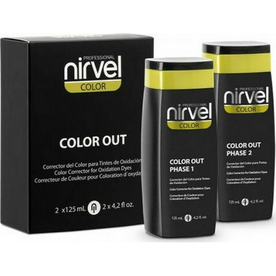 Nirvel Color Out Phase 1 & Phase 2 Hair Color Remover (2x125ml) 